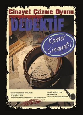Kemer Cinayeti - Dedektif Cinayet Çözme Oyunu | Kolektif (İnce Kapak)