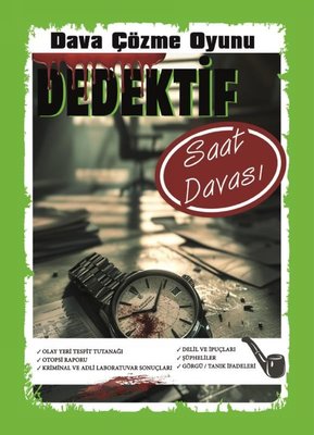 Saat Davası - Dedektif Dava Çözme Oyunu | Kolektif (İnce Kapak)