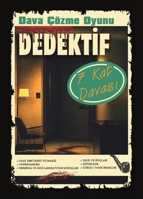 7.Kat Davası - Dedektif Dava Çözme Oyunu | Kolektif (İnce Kapak)
