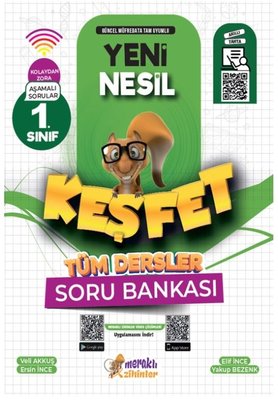 Yeni Nesil Keşfet 1. Sınıf Tüm Dersler Soru Bankası | Kolektif (İnce Kapak)