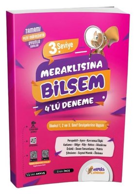 3.Seviye Meraklısına Bilsem 4'lü Deneme | Kolektif (İnce Kapak)