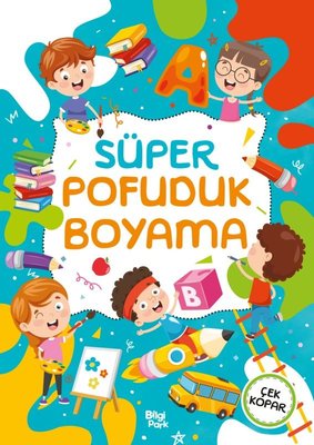 Süper Pofuduk Boyama Kitabı | Kolektif (İnce Kapak)