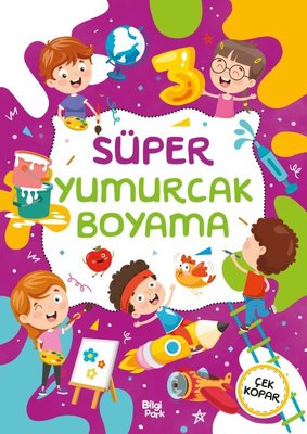 Süper Yumurcak Boyama Kitabı | Kolektif (İnce Kapak)