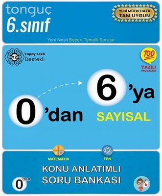 0'dan 6'ya Sayısal Konu Anlatımlı Soru Bankası | Kolektif (İnce Kapak)