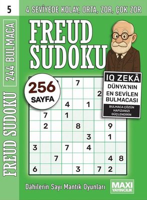Freud Sudoku 5 | Maxi Yayıncılık (İnce Kapak)