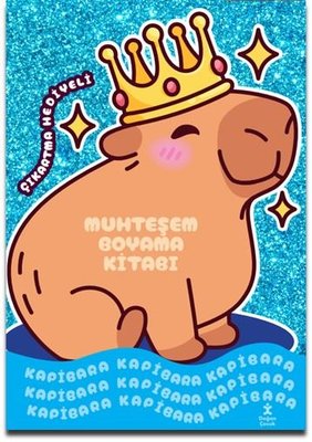 Kapibara - Muhteşem Boyama Kitabı | Doğan Çocuk (İnce Kapak)