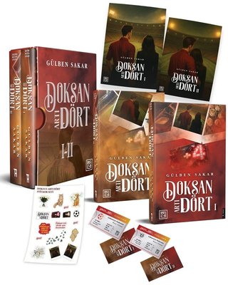Doksan Artı Dört Seti - 2 Kitap Takım - Kutulu | Athica Yayınları (İnce Kapak)