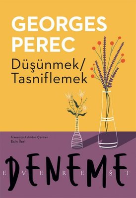 Düşünmek Tasniflemek | Everest Yayınları (İnce Kapak)