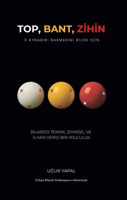 Top, Bant, Zihin - Aynadır, Bakmasını Bilenler İçin - Bilardo: Teknik, Zihinsel ve İlham Verici Bir Yolculuk | Herdem Kitap (İnce Kapak)