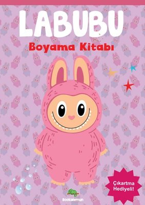 Labubu Boyama Kitabı - Çıkartma Hediyeli! | Bookalemun Yayınları (İnce Kapak)