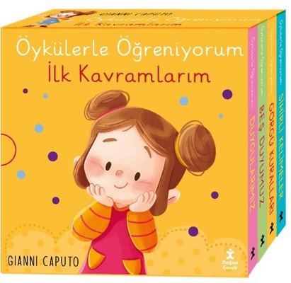 Öykülerle Öğreniyorum Seti - 4 Kitap Takım | Doğan Çocuk (Ciltli)