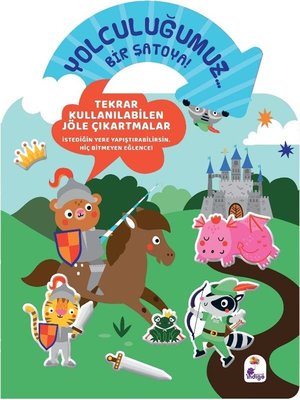Yolculuğumuz Bir Şatoya! Bitmeyen Sticker Kitabım | İndigo Çocuk (İnce Kapak)
