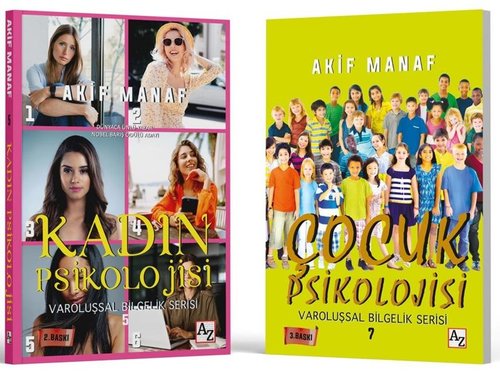 Kadın ve Çocuk Psikolojisi Seti - 2 Kitap Takım | Az Kitap (İnce Kapak)