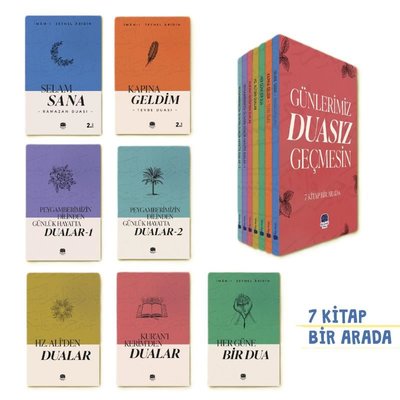 Günlerimiz Duasız Geçmesin Seti - 7 Kitap Takım | Karavan Kitap (İnce Kapak)