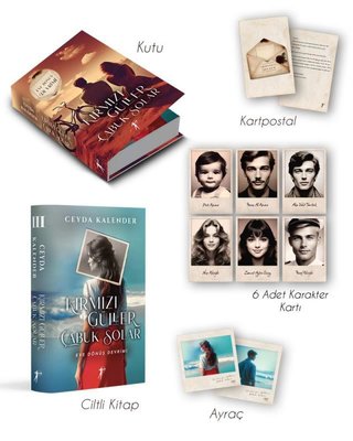 Kırmızı Güller Çabuk Solar 3 - Eve Dönüş Devrimi - Kutulu Set | Artemis Yayınları (Ciltli)