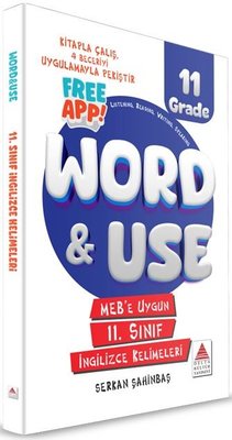 11. Sınıf İngilizce Kelimeleri | Delta Kültür-Eğitim (İnce Kapak)