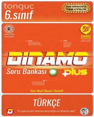6. Sınıf Dinamo Türkçe Soru Bankası | Tonguç Akademi (İnce Kapak)
