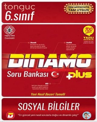 6. Sınıf Dinamo Sosyal Bilgiler Soru Bankası | Tonguç Akademi (İnce Kapak)