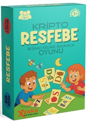 Kripto Resfebe - Resimli Kelime Bulmaca Oyunu |X Zeka Yayınları (İnce Kapak)