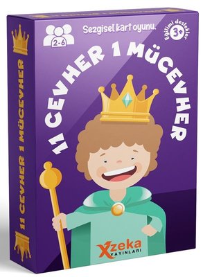 11 Cevher Bir Mücevher - Sezgisel Kart Oyunu |X Zeka Yayınları (İnce Kapak)