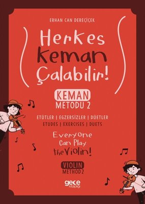 Herkes Keman Çalabilir! Keman Metodu - 2 | Gece Kitaplığı (İnce Kapak)