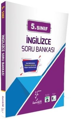 5. Sınıf İngilizce Soru Bankası | Karekök Eğitim Yayın (İnce Kapak)