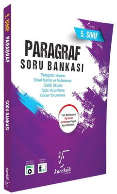 5. Sınıf Paragraf Soru Bankası | Karekök Eğitim Yayın (İnce Kapak)
