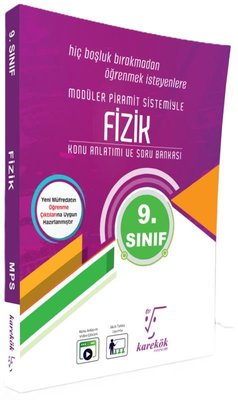 9. Sınıf Fizik Mps (Modüler Piramit Sistemi) | Karekök Eğitim Yayın (İnce Kapak)