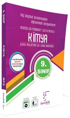9. Sınıf Kimya Mps (Modüler Piramit Sistemi) | Karekök Eğitim Yayın (İnce Kapak)