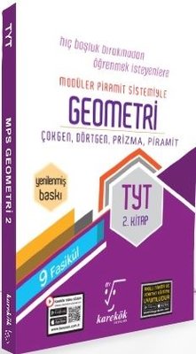 TYT Geometri 2. Kitap Mps (Modüler Piramit Sistemi) | Karekök Eğitim Yayın (İnce Kapak)