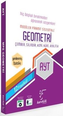 AYT Geometri Mps (Modüler Piramit Sistemi) | Karekök Eğitim Yayın (İnce Kapak)