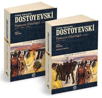 Yazarın Günlüğü Seti - 2 Kitap Takım Cilt 1: 1873 - 1876 Cilt 2: 1877 - 1880 - 1881 | İletişim Yayınları (İnce Kapak)