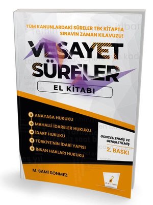 Vesayet Süreler El Kitabı | Pelikan Yayınları (İnce Kapak)