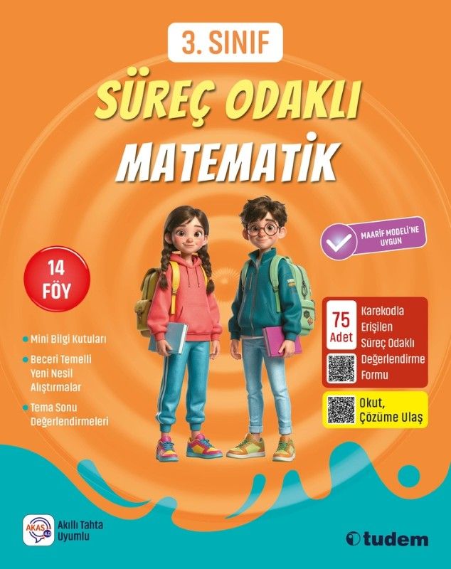 Matematik 3. Sınıf Süreç Odaklı kitap kapağı