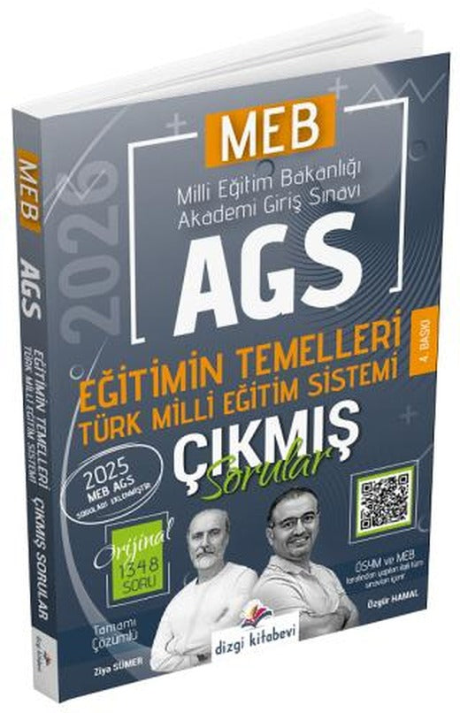 2026 MEB-AGS Eğitimin Temelleri ve Türk Milli Eğitim Sistemi Çıkmış Sorular Çözümlü | Dizgi Kitap (Ciltsiz)
