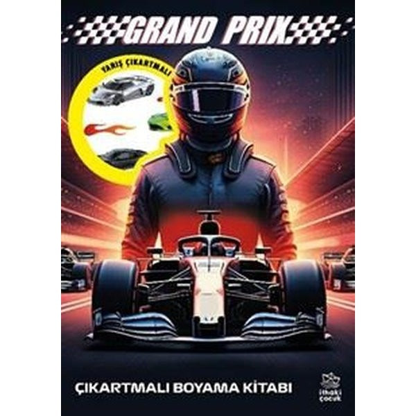 Grand Prix - Çıkartmalı Etkinlik Kitabı | İthaki Çocuk (İnce Kapak)