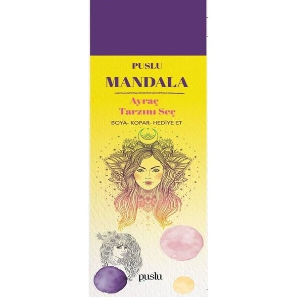 Mandala - Ayraç - Tarzını Seç | Puslu Yayıncılık (İnce Kapak)