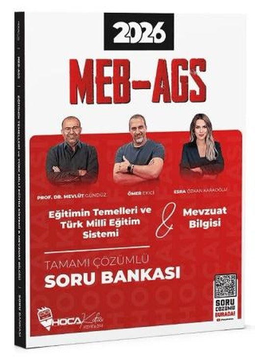 2026 MEB-AGS Eğitimin Temelleri ve Türk Milli Eğitim Sistemi, Mevzuat Bilgisi Soru Bankası Çözümlü