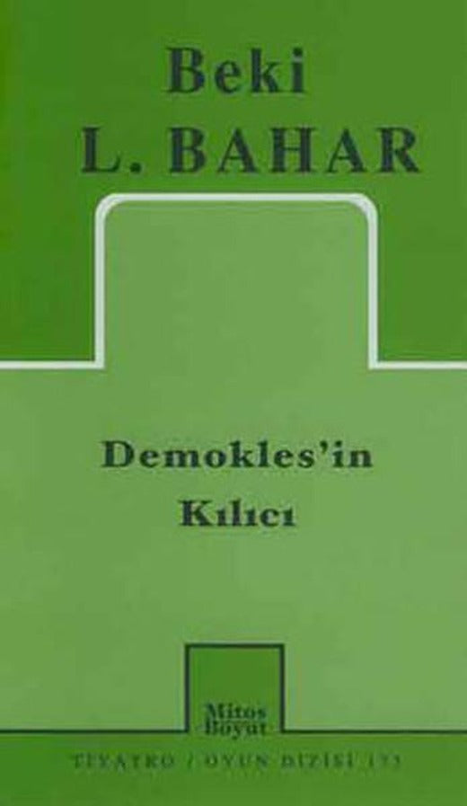 Demokles'in Kılıcı | Mitos Boyut Yayınları - Tiyatro Oyun Dizisi (İnce Kapak)
