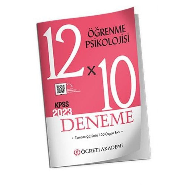 12X10 Öğrenme Psikolojisi Deneme | Öğreti Akademi (Ciltsiz)