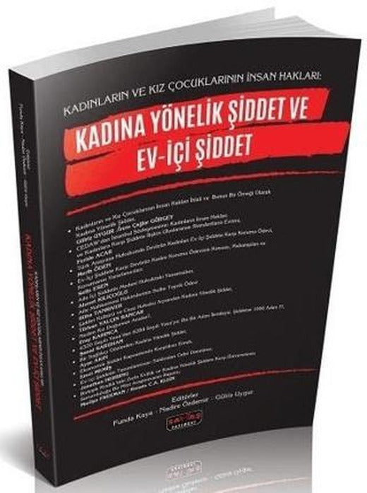 Kadına Yönelik Şiddet ve Ev İçi Şiddet | Savaş Yayınevi (Ciltsiz)