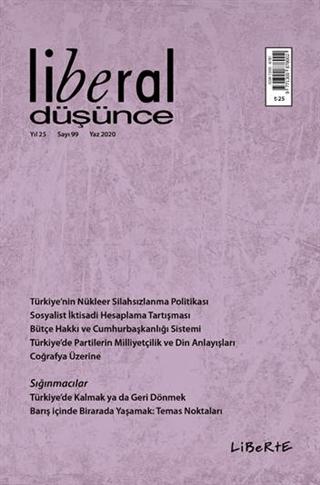 Liberal Düşünce Dergisi Sayı: 99 Yaz 2020 | Liberal Düşünce Dergisi (Ciltsiz) - Resim 1