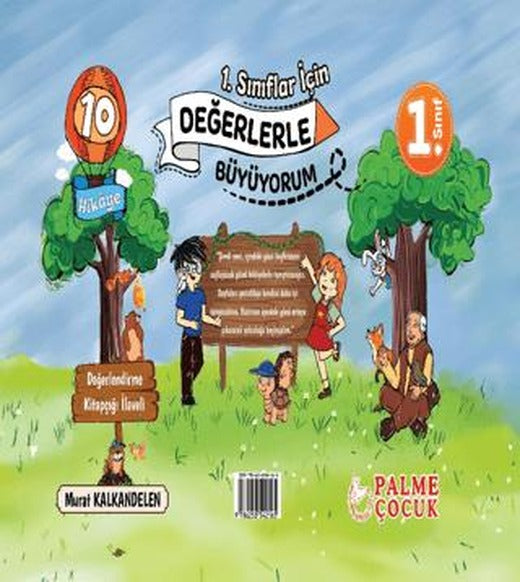 1. Sınıf Değerlerle Büyüyorum (10 Kitap)