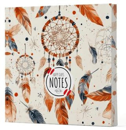 Tüy 5 - Çizgisiz Yan Boyamalı Defter | Vivago Art