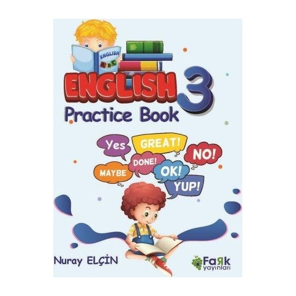 English 3 - Practike Book | Fark Yayınları (İnce Kapak)