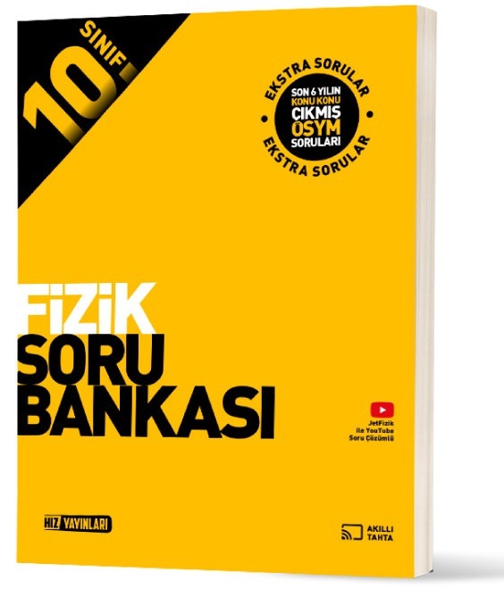 10. Sınıf Fizik Soru Bankası | Hız Yayınları (İnce Kapak)