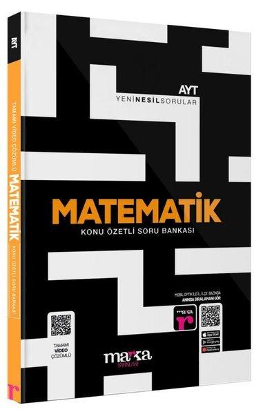 2025 AYT Matematik Konu Özetli Yeni Nesil Soru Bankası Tamamı Video Çözümlü | Marka Yayınları (İnce Kapak) - Resim 1
