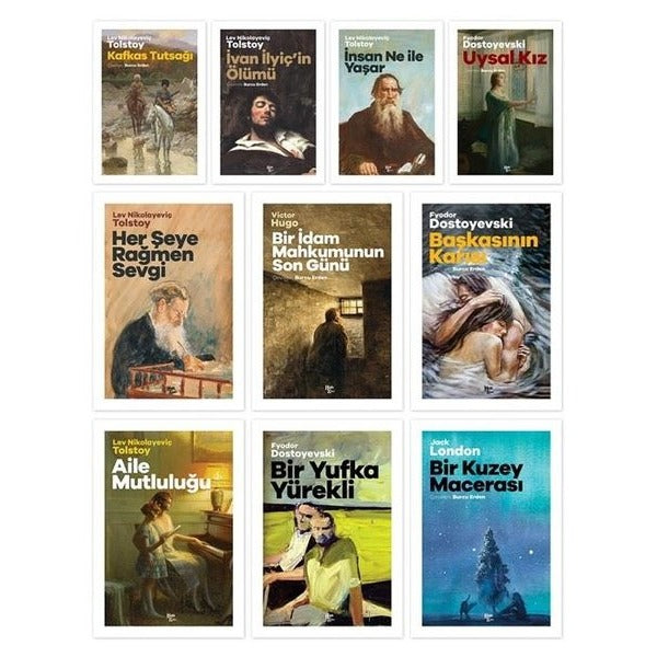Klasik Romanlar - 10 Kitap Takım | Halk Kitabevi (Ciltsiz)