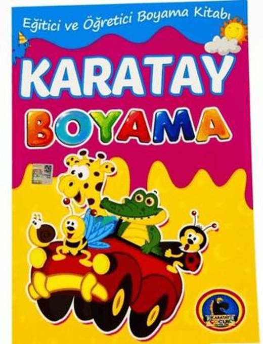 Karatay Boyama - Eğitici ve Öğretici Boyama Kitabı