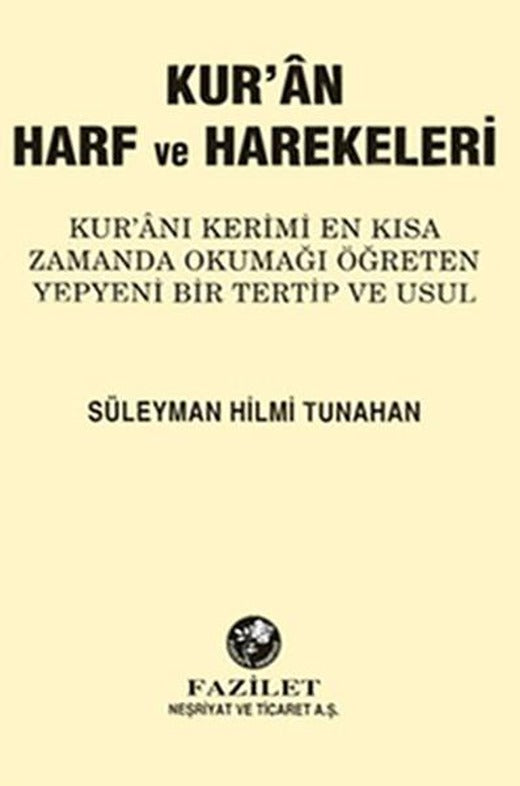 Kur'an Harf ve Hareketleri | Fazilet Neşriyat (İnce Kapak)